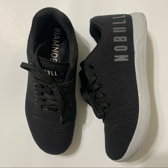 NOBULL Shoes - Nobull Unisex US Mens 5.5/Womens 7 BLACK GREY SUPERFABRIC TRAINER